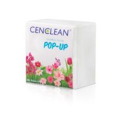 CENCLEAN กระดาษเช็ดปาก ป๊อป อัพ