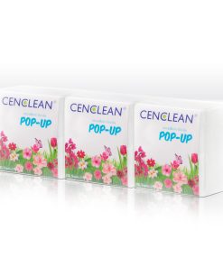 CENCLEAN กระดาษเช็ดปาก ป๊อป อัพ